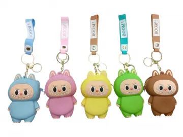 LLAVERO MONEDERO SILUETA LABUBU RF:MZ885-3