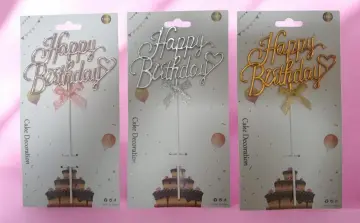 TOPPER ACRILICO HAPPY BIRTHDAY RF DF 858