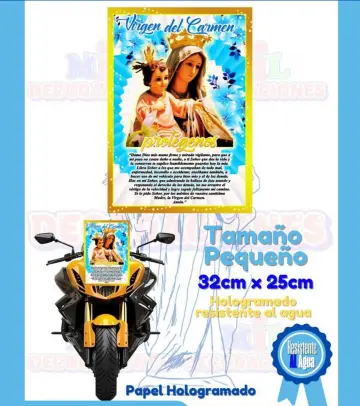 AFICHE HOLOGRAFICO X2 MD:32CM X 25CM