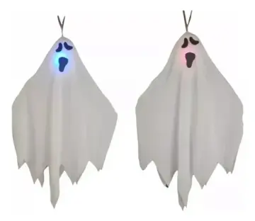 ADORNO COLGANTE FANTASMA CON LUZ 40 CM RF:AS-H2102