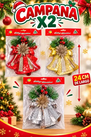 ADORNO CAMPANA X2 RF:HG26-6524-53