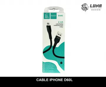 CABLE PARA IPHONE RF:LUNAPARTY-D60L