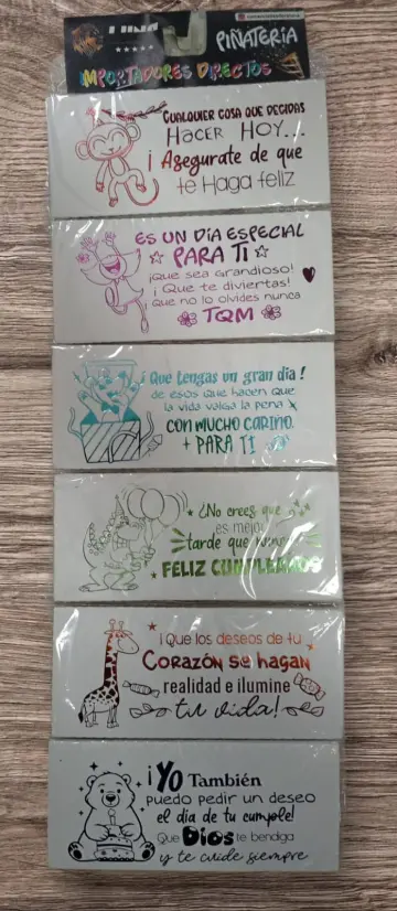 LLUVIA DE SOBRES ( MENSAJES ) X12