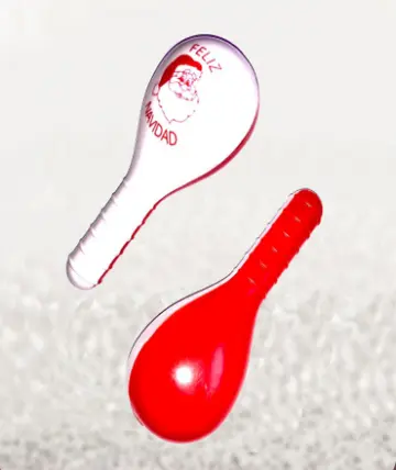 MARACA NAVIDEÑA SENCILLA X2