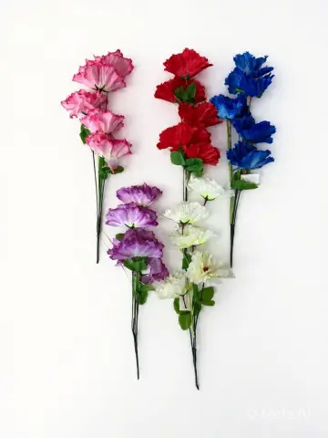 RAMO DE FLORES X5 49 CM RF: PARTY ON  1029