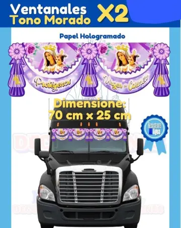 VENTANALES MORADO X2 VIRGEN DEL CARMEN