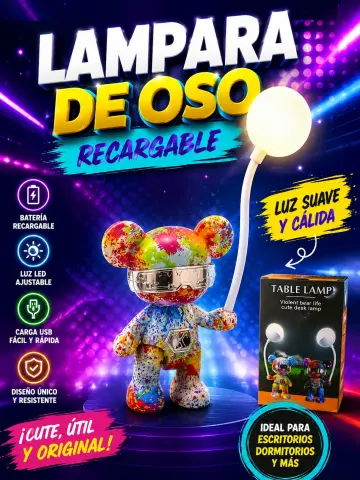 LAMPARA DE ESCRITORIO OSO RF:PTQ1301