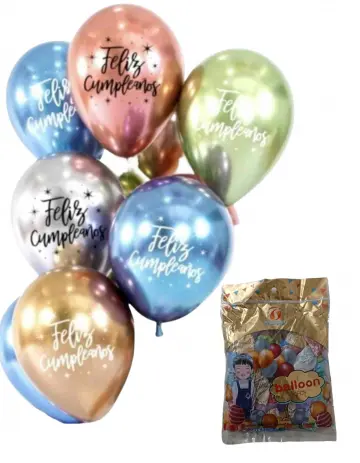 BOMBA CROMADA ESTAMPADA F/C X50