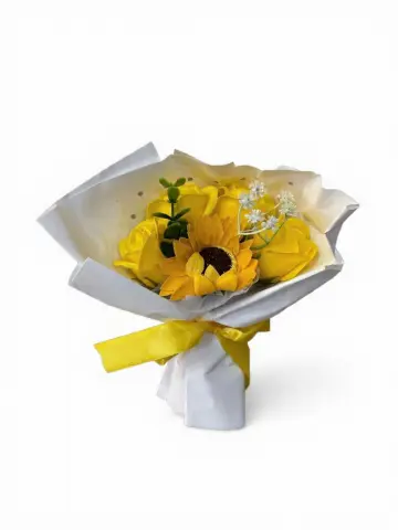 RAMO DE GIRASOLES 20CM RF:PARTY ON 1008