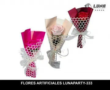 ROSA CON MALLA RF:LUNA PARTY-333