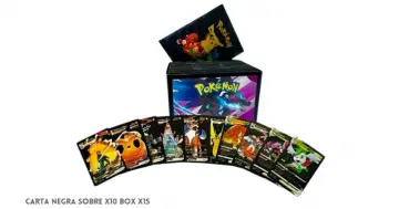 CAJA DE CARTAS COLECCIONABLES POKEMON X15 SOBRE X10 RF:AL1309