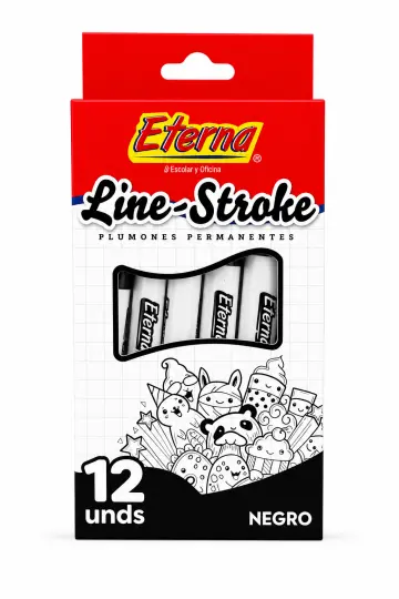 PLUMON ETERNA LINE-STROKE NEGRO RF:ET604