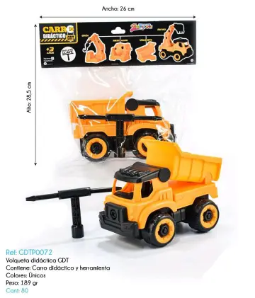 VOLQUETA DIDACTICA GDT RF:GDTP0072