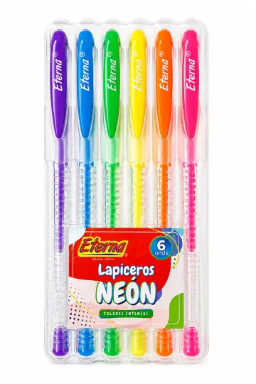 LAPICERO GEL NEON ETERNA X6 RF:ET109