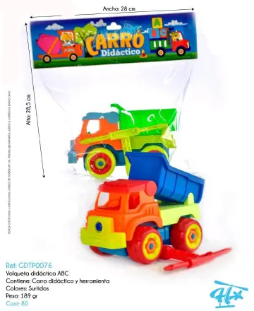 VOLQUETA DIDACTICA ABC RF:GDTP0076