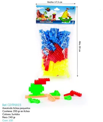 ARMATODO FICHAS PEQUEÑAS RF:GDTP0023