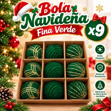 BOLA FINA DECORADA X9 RF:W224