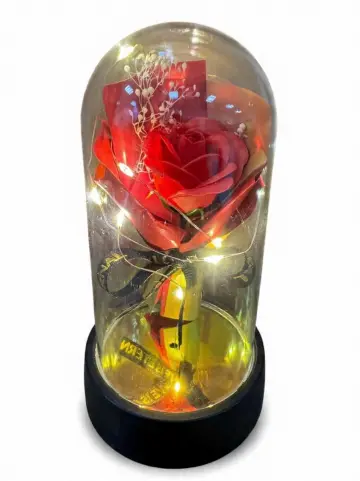 CUPULA RAMO DE ROSA 15 CM RF: PARTY ON 1005