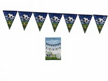 BANDERIN TRIANGULO BALON RF: PARTY ON 1085