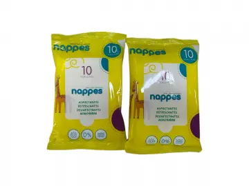 PAÑITOS HÚMEDOS NAPPES PEQUEÑO x10 SE4005