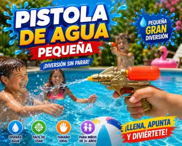 PISTOLA DE AGUA PEQUEÑA RF:MG53007