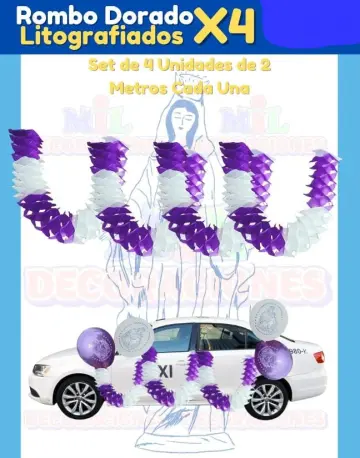 ROMBO X4 MORADO VIRGEN DEL CARMEN