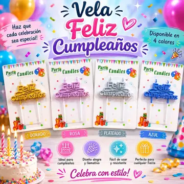 VELA FELIZ CUMPLEAÑOS RF:DF-713
