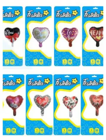 GLOBO CORAZON TE AMO 10 PULGADAS RF:5283