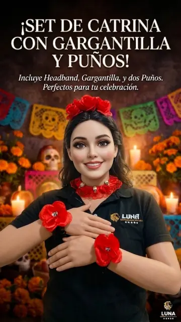 SET DE CATRINA X4 PCS RF:AS-H525