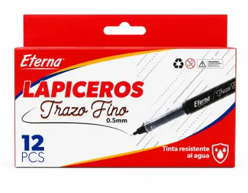 LAPICERO ETERNA TRAZO FINO X12 RF:ET584