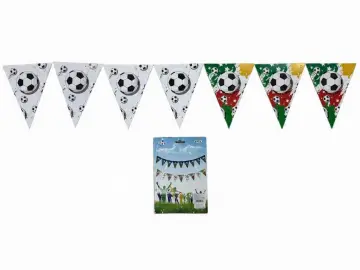 BANDERIN TRIANGULO BALON RF: PARTY ON 1084