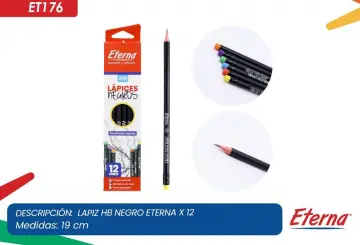 LAPIZ HB NEGRO ETERNA X12 RF:ET176