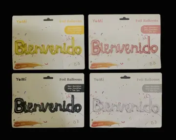 LETRERO BIENVENIDO CURSIVO RF-LUNA018