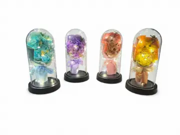 CUPULA CON RAMO DE ROSAS 22 CM RF: PARTY ON 1006