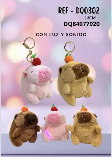 LLAVERO CAPIBARA FRUTAS LUZ - SONIDO