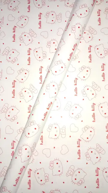 PAPEL COREANO HELLO KITTY BLANCO RF:IF8944