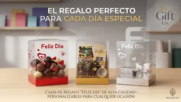 CAJA ACETATO FELIZ DIA 10CM X 20CM RF:IF7402