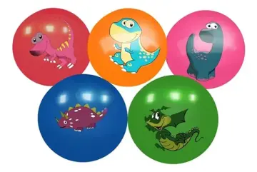 PELOTA ESTAMPADA DINOSAURIO 50 GR RF: PARTY ON 1238