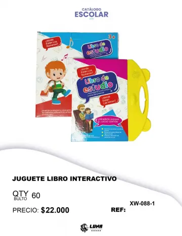 LIBRO INTERACTIVO RF:XW-088-1