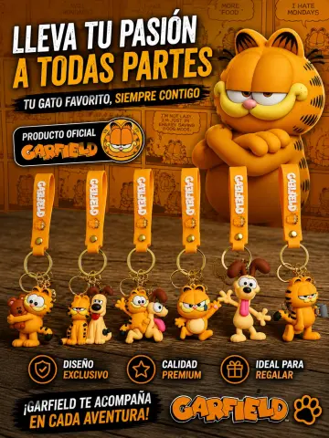 LLAVERO GARFIELD RF:WFC-1214