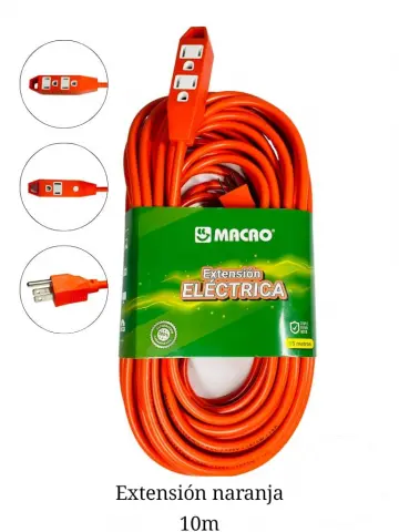 EXTENSION NARANJA 10 METROS RF:MC-10M