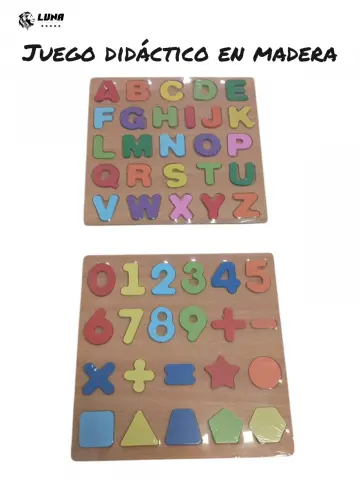 JUEGO DIDÁCTICO EN MADERA RF:MJ2722