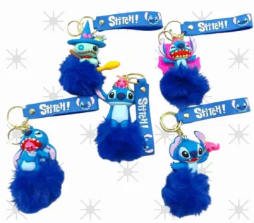 LLAVERO STITCH CON POM POM RF:WFC-963