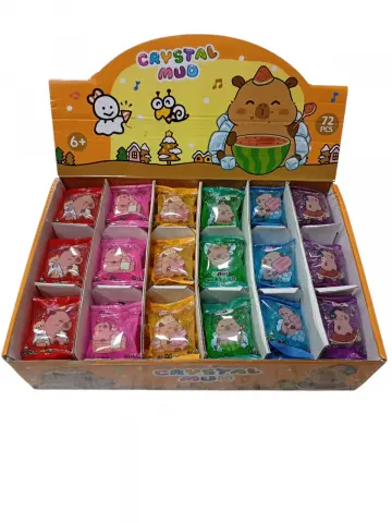 SLIME CAPIBARA EN BOLSA X72 RF:PTF777