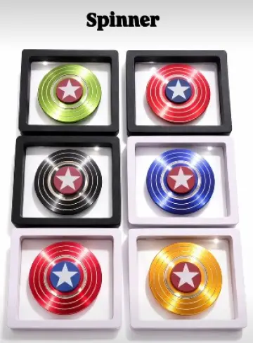 SPINNER METALICO AVENGERS RF:BLK-102