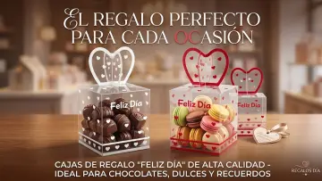 CAJA ACETATO FELIZ DIA 10CM X 25CM RF:IF7403