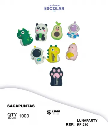 SACAPUNTAS SURTIDO X12 RF-280