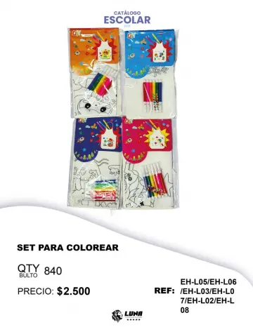 DELANTAL PARA COLOREAR RF:EH-L05