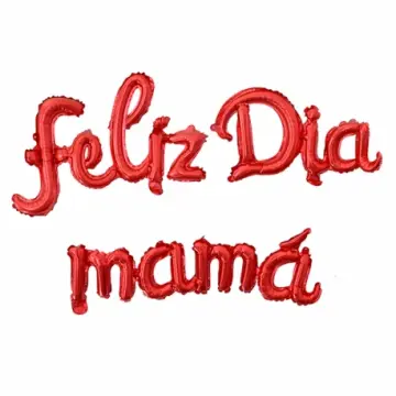 FELIZ DIA MAMA LETRA PEGADA RF DF-111