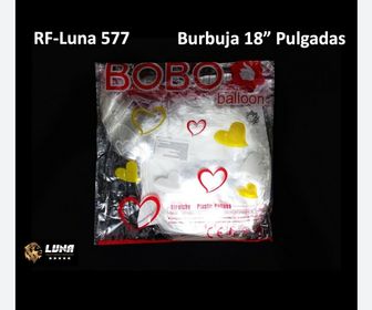 GLOBO BURBUJA 18 PLG X 50 RF-LUNA038